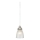 Markslöjd 109009 - BELLIS-riippuvalaisin vaijerilla 1xE14/40W/230V mattakromi