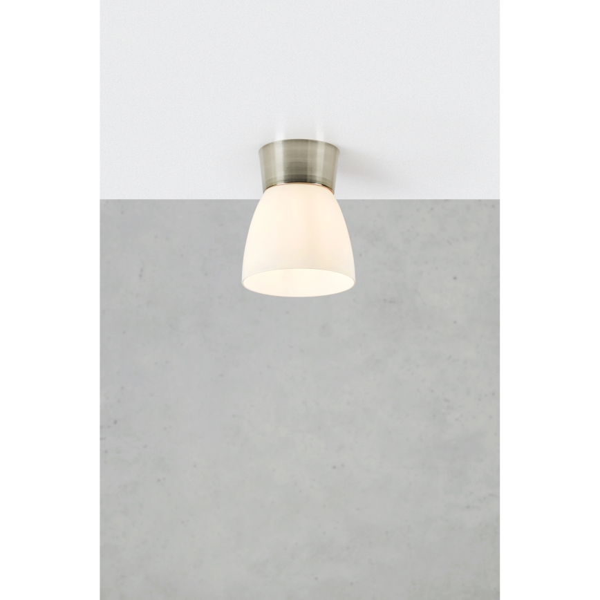 Markslöjd 109026 - Kylpyhuoneen kattovalaisin NERJA 1xE27/40W/230V IP44 mattakromi