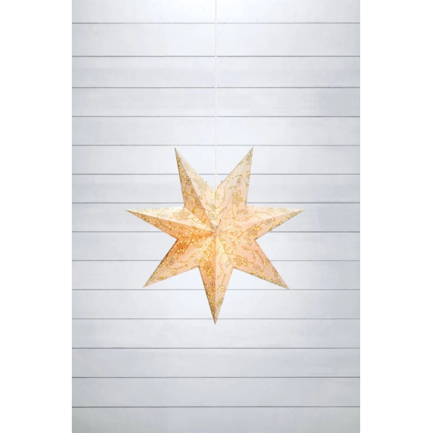 Markslöjd 700118 - joulukoristeet ARATORP 1xE14/25W/230V 45 cm valkoinen