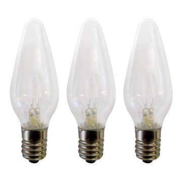 Markslöjd 702324 - SETTI 3x Kestävä Joulupolttimo RESERVLAMPA E10/3W/34V