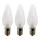 Markslöjd 702324 - SETTI 3x Kestävä Joulupolttimo RESERVLAMPA E10/3W/34V