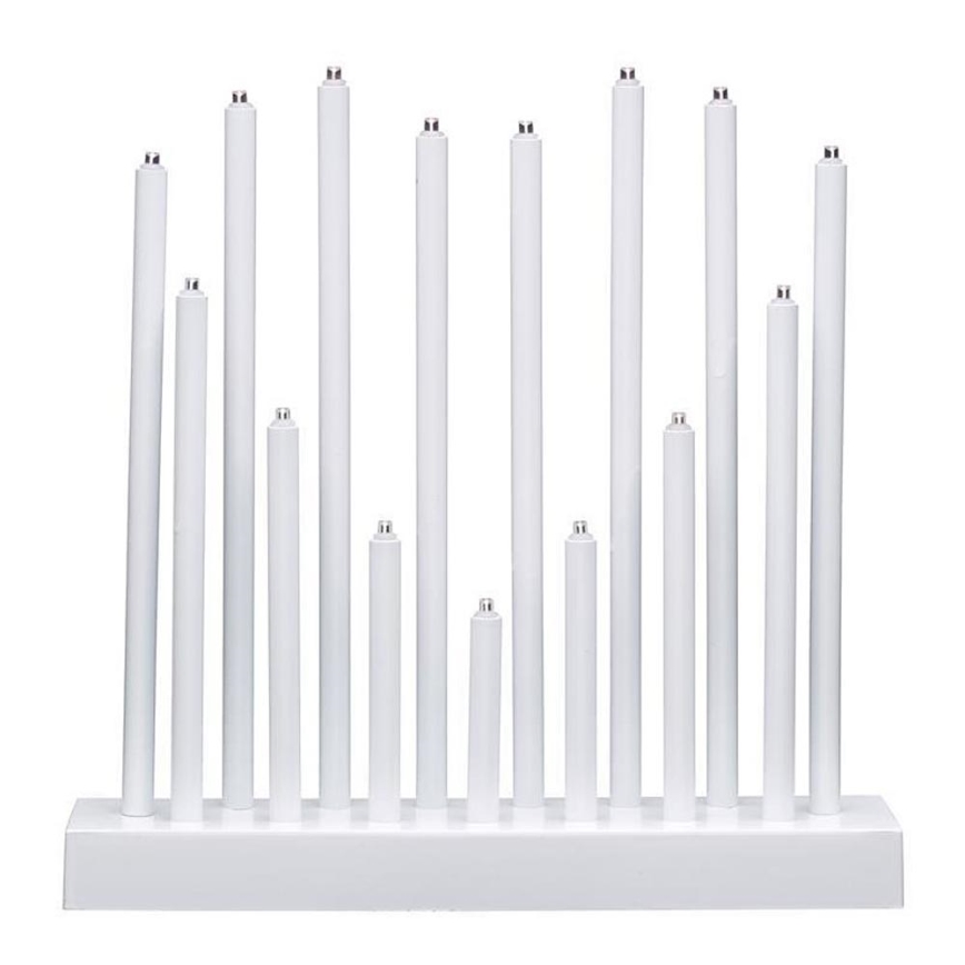 Markslöjd 702639 - LED-joulukynttilänjalka ROMANS LED/0,9W/3xAA valkoinen