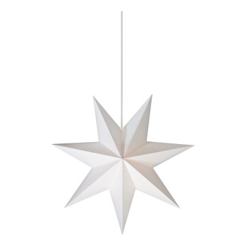 Markslöjd 703120 - joulukoristeet DUVA 1xE14/25W/230V halkaisija 45 cm valkoinen