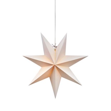 Markslöjd 703120 - joulukoristeet DUVA 1xE14/25W/230V halkaisija 45 cm valkoinen