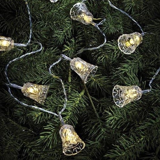 Markslöjd 703237 - LED jouluvalot BELL 10xLED 2,1m