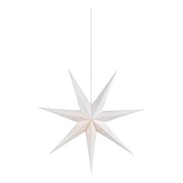 Markslöjd 703876 - SOLVALLA joulukoriste 1xE14/25W/230V Ø 75 cm valkoinen