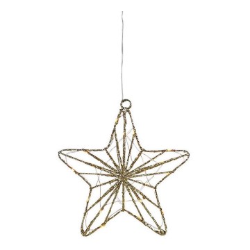Markslöjd 703903 - LED-joulukoriste ELISE LED/0,6W/230V kulta