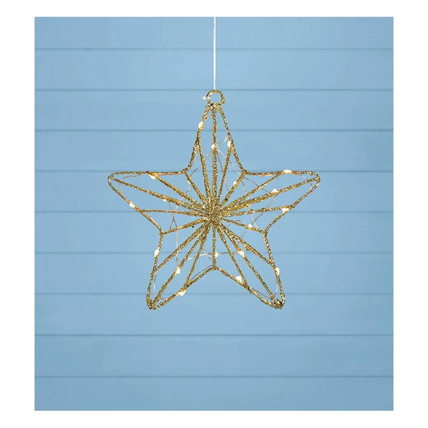Markslöjd 703903 - LED-joulukoriste ELISE LED/0,6W/230V kulta