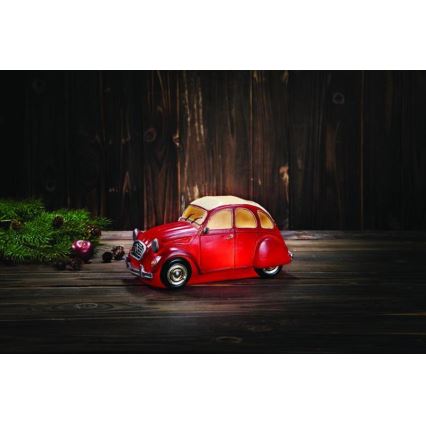 Markslöjd 703952 - LED-valaistuskoriste NOSTALGI 6xLED/0,36W/3xAA C3 red