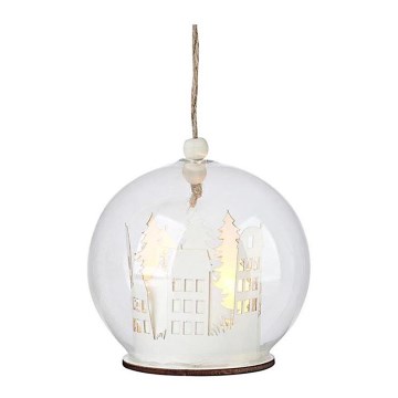 Markslöjd 704324 - LED-joulukoriste MYREN 1xLED / 0,06W / 3V kylä