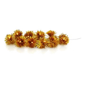 Markslöjd 704775 - LED-jouluketju POMPOM 10xLED/0,6W/3V