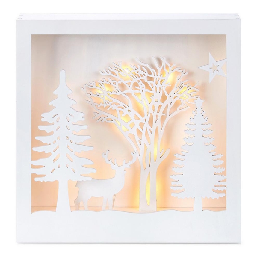 Markslöjd 705026 - LED-joulukoriste FOLKABO 20xLED/0,06W/3xAA