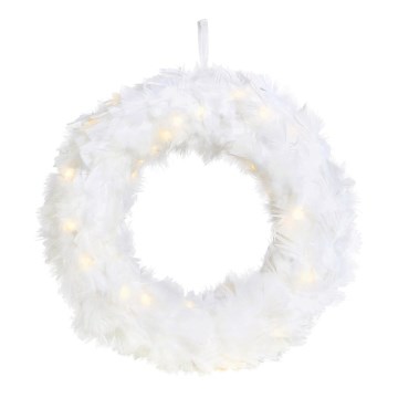 Markslöjd 705290 - LED jouluseppele FEATHER LED/1,2W/3xAA halkaisija 35 cm