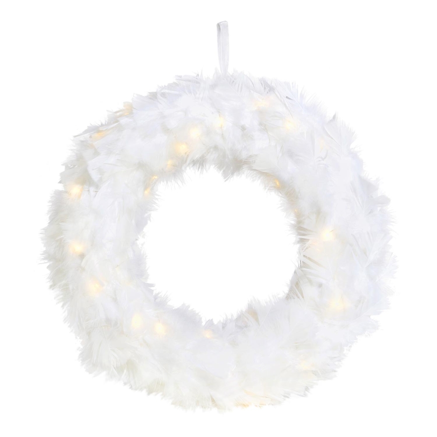 Markslöjd 705290 - LED jouluseppele FEATHER LED/1,2W/3xAA halkaisija 35 cm