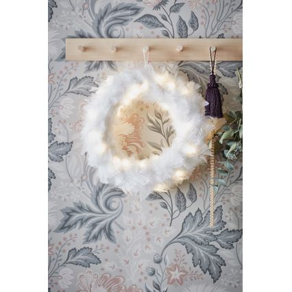 Markslöjd 705290 - LED jouluseppele FEATHER LED/1,2W/3xAA halkaisija 35 cm