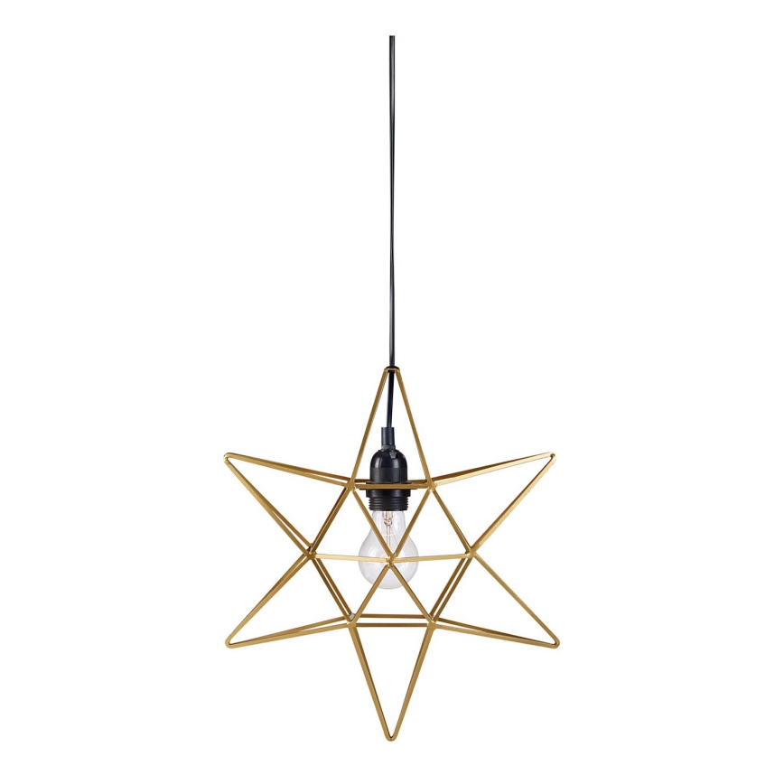 Markslöjd 705298 - joulukoristeet CONTOUR 1xE27/40W/230V kulta