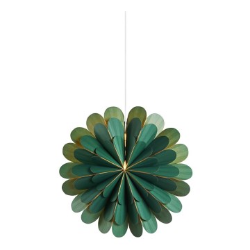Markslöjd 705305 - joulukoristeet MARIGOLD 1xE14/25W/230V 45 cm vihreä