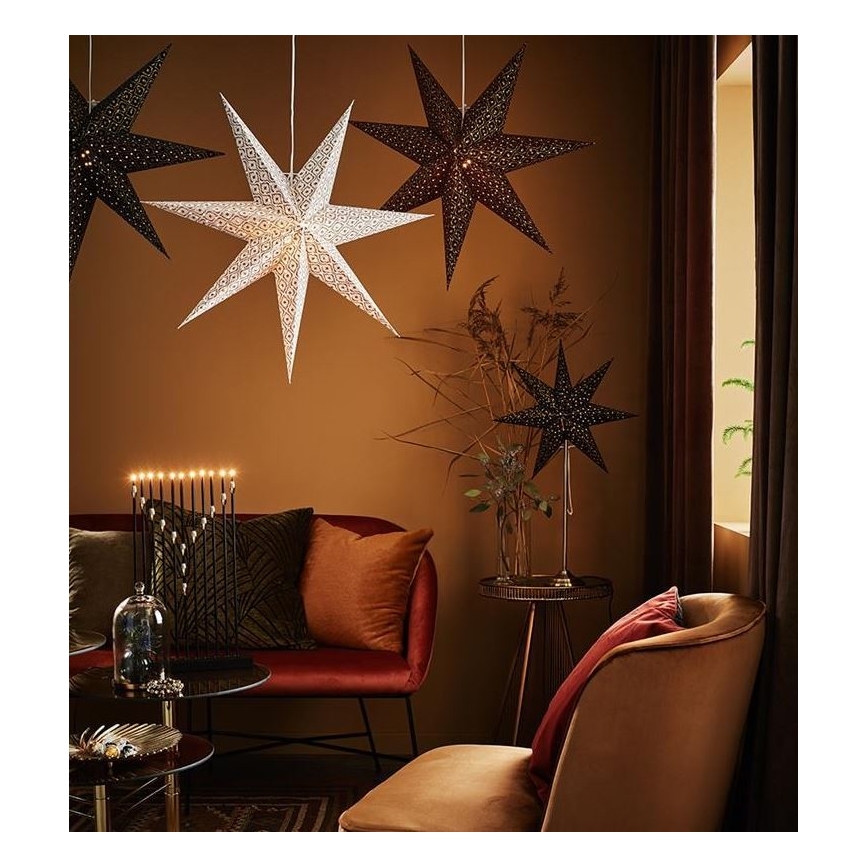 Markslöjd 705320 - Joulukoriste BAROQUE 1xE14/25W/230V 75 cm