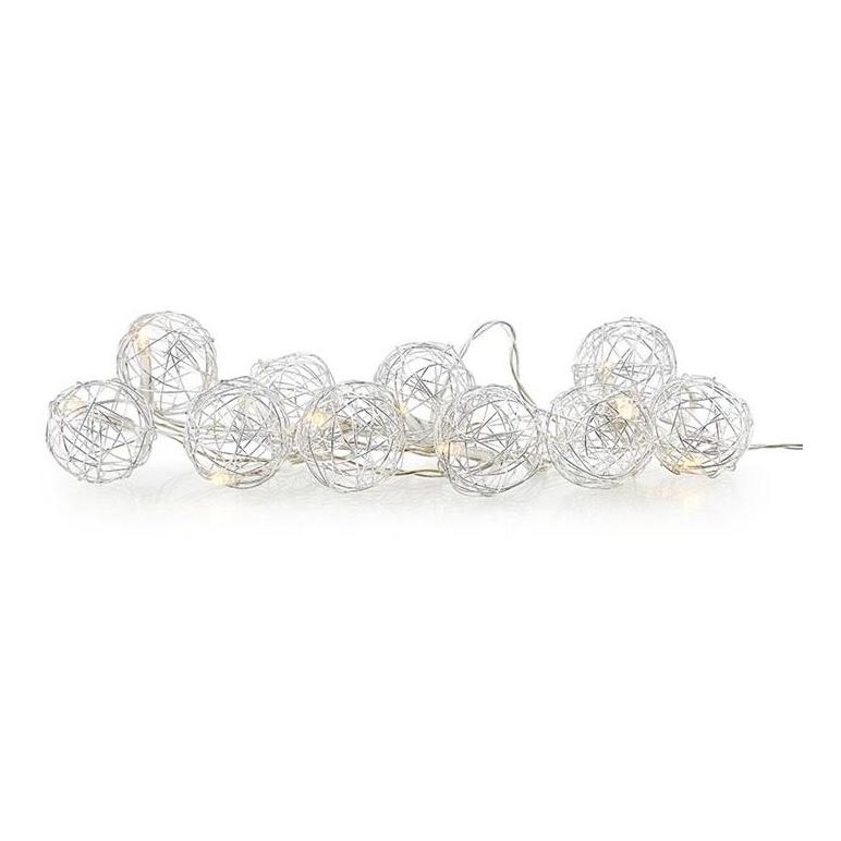 Markslöjd 705442 - LED-koristeketju ZOO 10xLED/2xAA 1,6m lämpimänvalkoinen