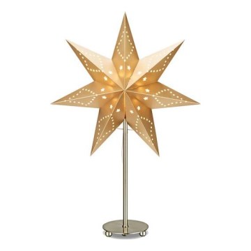 Markslöjd 705545 - joulukoristeet SATURNUS 1xE14/25W/230V 35 cm kulta