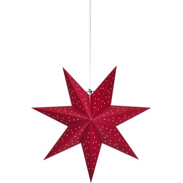 Markslöjd 705608 - LED-joulukoriste BLINK LED/0,2W/3xAA Ø 45 cm punainen