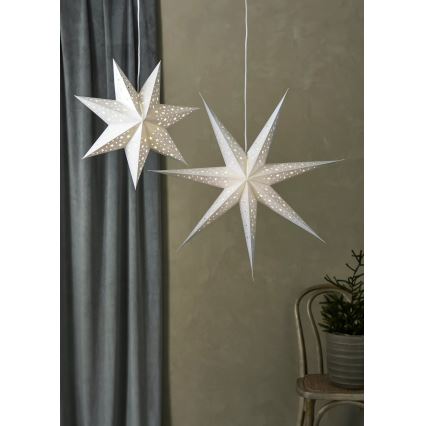 Markslöjd 705612 - LED-joulukoriste BLANK LED/0,2W/3xAA halkaisija 45 cm hopea