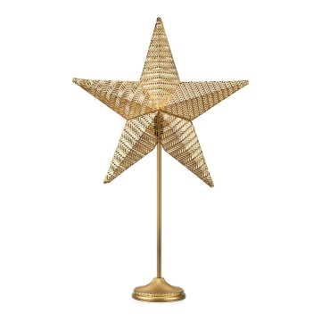 Markslöjd 705741 - joulukoristeet RUSTIC 1xE14/25W/230V kulta