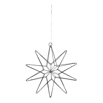 Markslöjd 705749 - LED-joulukoriste GLEAM LED/0,6W/3xAA musta