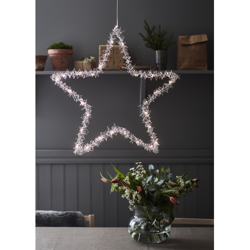 Markslöjd 705777 - LED-ulkojoulukoriste TANGLE LED/2,4W/230V halkaisija 60 cm IP44