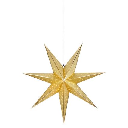 Markslöjd 705790 - Joulukoriste GLITTER 1xE14/25W/230V d. 75 cm kulta