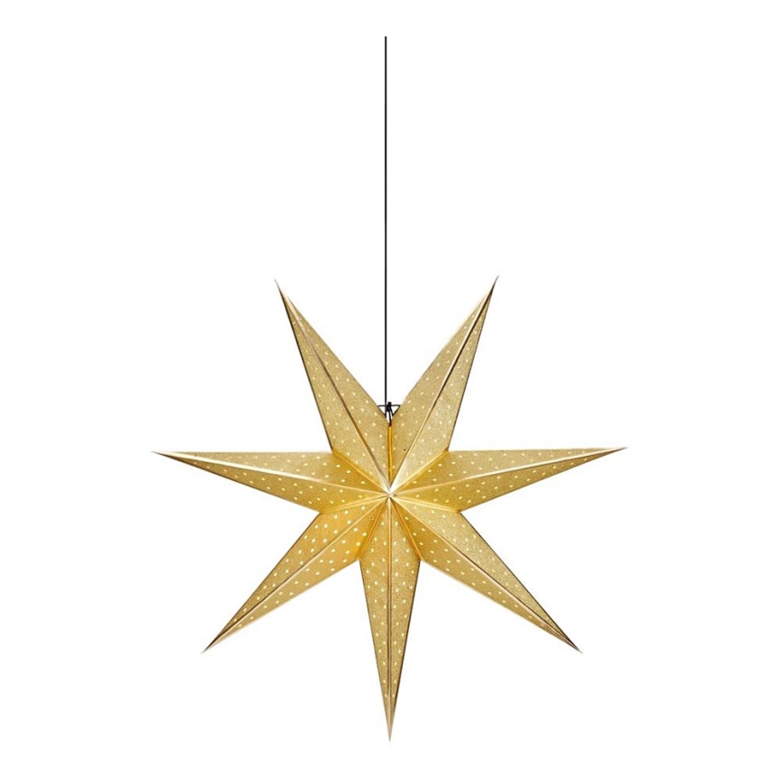 Markslöjd 705791 - Joulukoriste GLITTER 1xE14/25W/230V halk. 45 cm kulta