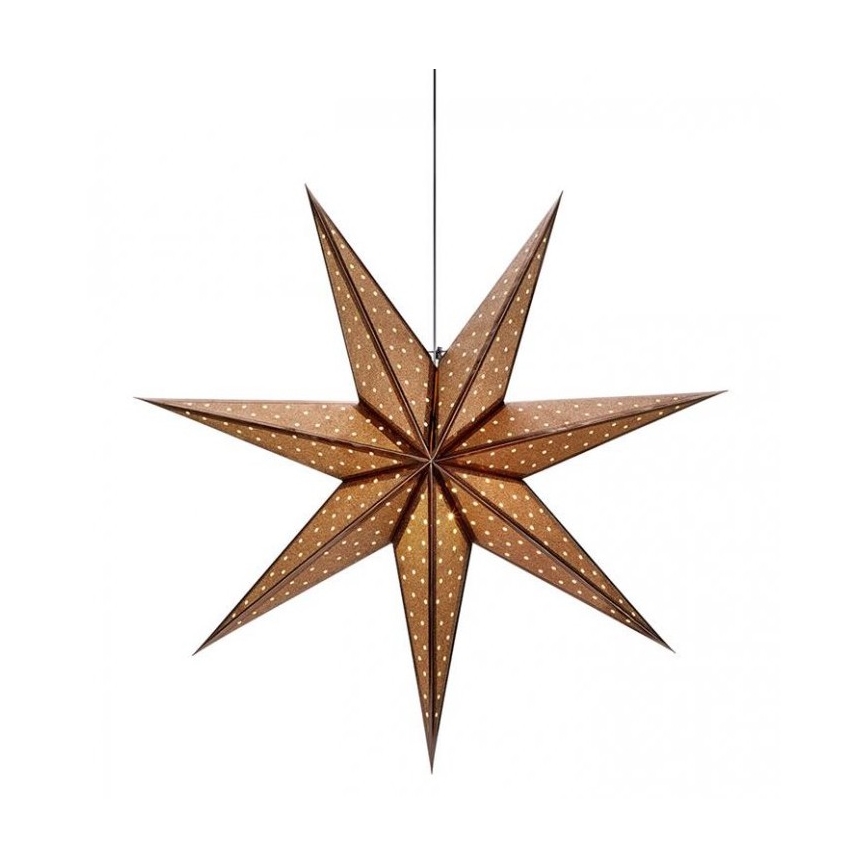 Markslöjd 705792 - Joulukoriste GLITTER 1xE14/25W/230V d. 75 cm pronssi