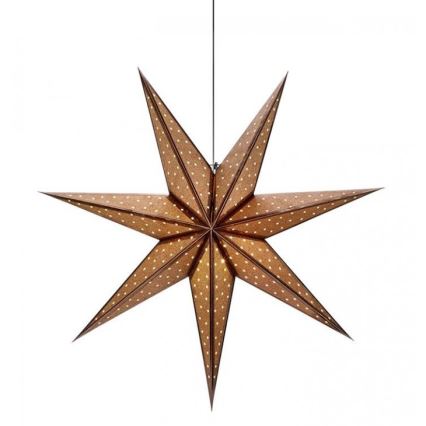Markslöjd 705793 - Joulukoriste GLITTER 1xE14/25W/230V d. 45 cm pronssi