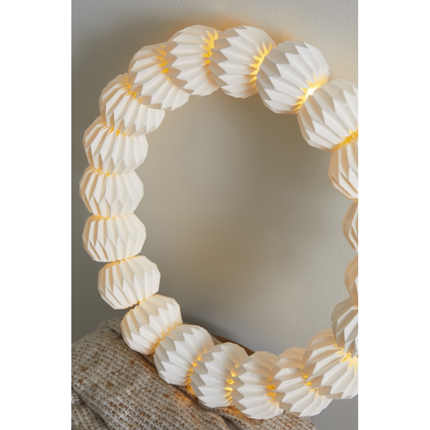 Markslöjd 705814 - LED-joulukoriste TUBBY LED/0,6W/3xAA valkoinen