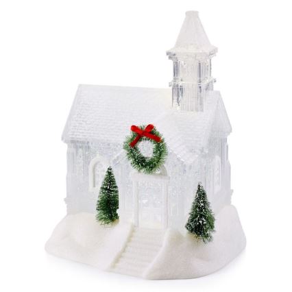 Markslöjd 705820 - LED Joulukoriste CHAPELLE LED/0,9W/3xAA kappeli