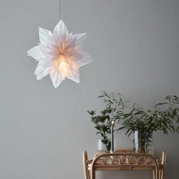 Markslöjd 705836 - Ulkokoriste NEELA 1xE14/25W/230V d. 48 cm valkoinen