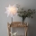 Markslöjd 705838 - joulukoristeet NEELA 1xE14/25W/230V 43 cm valkoinen/musta