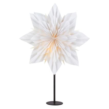 Markslöjd 705838 - joulukoristeet NEELA 1xE14/25W/230V 43 cm valkoinen/musta