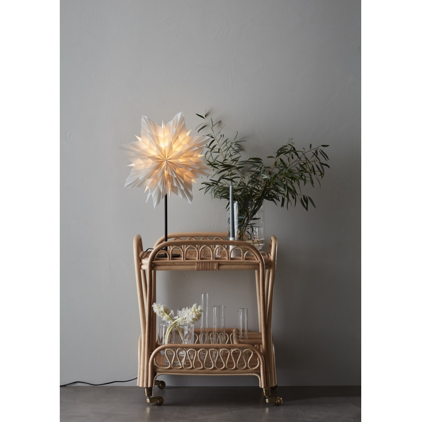 Markslöjd 705839 - joulukoristeet NEELA 1xE14/25W/230V harmaa