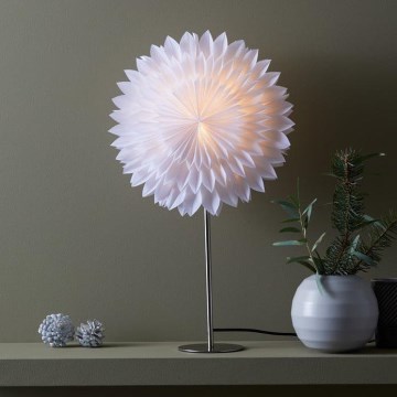 Markslöjd 705844 - Joulukoriste SOLINA 1xE14/25W/230V 63 cm valkoinen