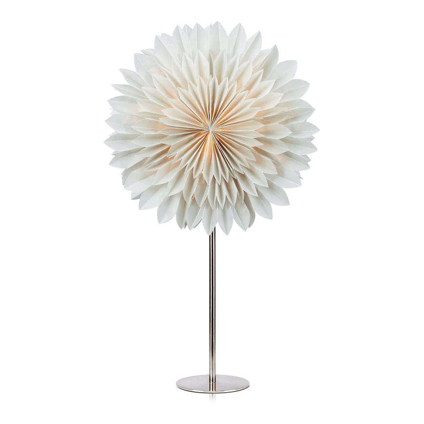 Markslöjd 705845 - joulukoristeet SOLINA 1xE14/25W/230V halkaisija 35 cm valkoinen