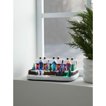 Markslöjd 705901 - LED-joulukoriste KATTHULT LED/0,51W/4,5V monivärinen