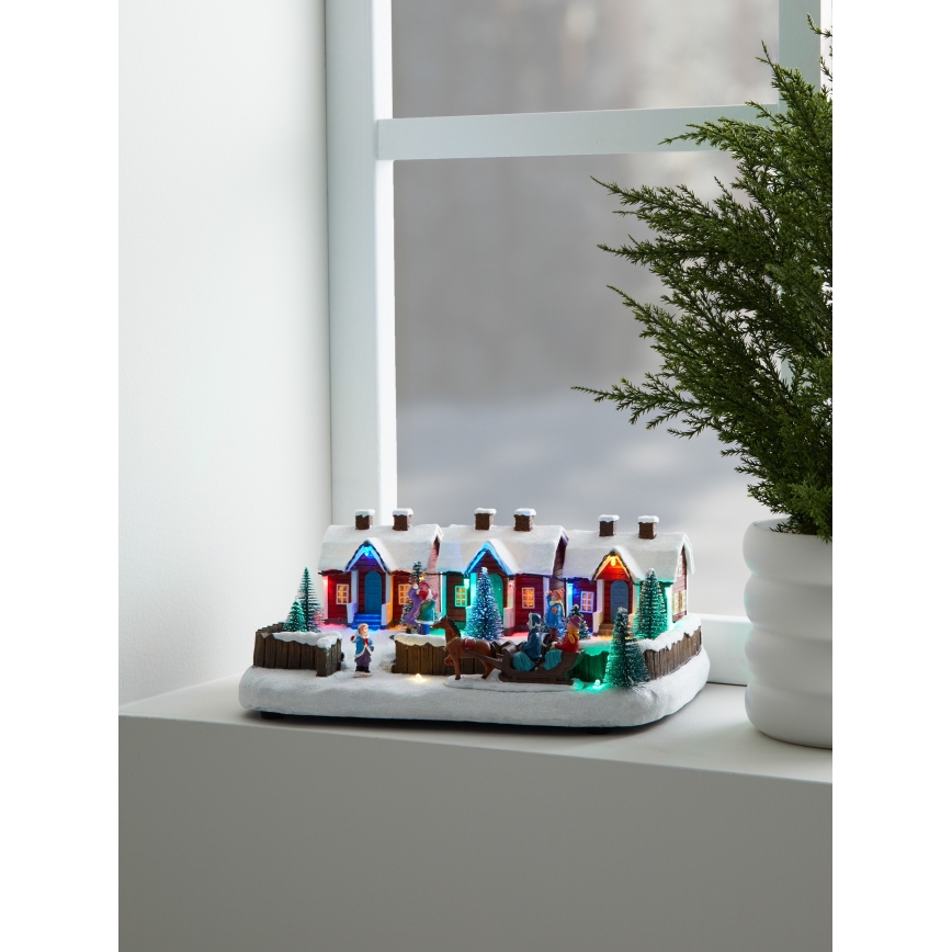 Markslöjd 705901 - LED-joulukoriste KATTHULT LED/0,51W/4,5V monivärinen