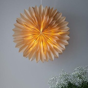 Markslöjd 705916 - Joulukoriste SOLINA 1xE14/25W/230V d. 58 cm valkoinen
