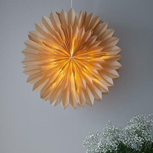 Markslöjd 705916 - Joulukoriste SOLINA 1xE14/25W/230V d. 58 cm valkoinen