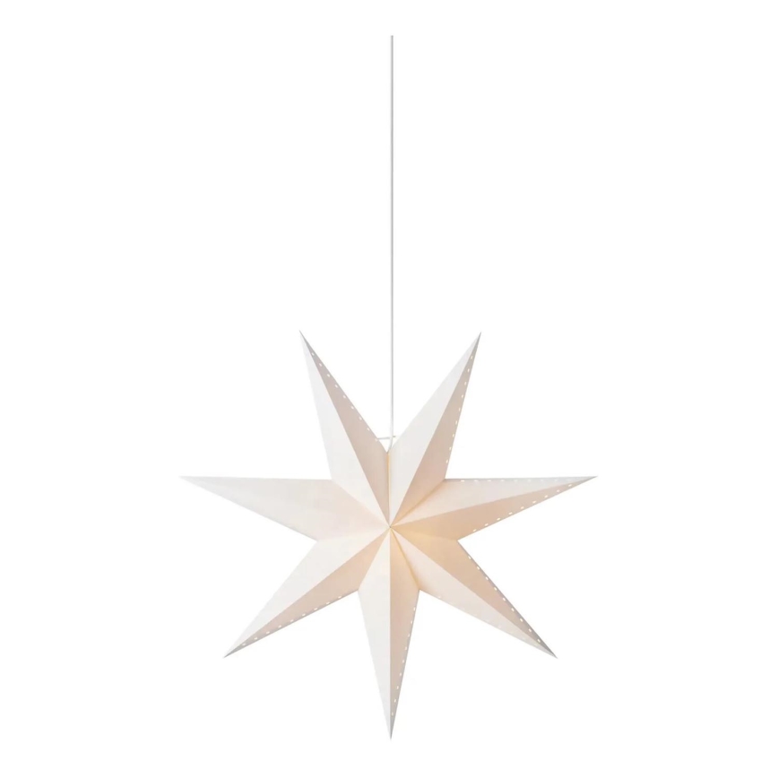 Markslöjd 705927 - Joulukoriste LIVELY 1xE14/6W/230V, halkaisija 60 cm, valkoinen