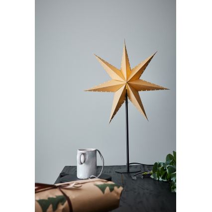 Markslöjd 705934 - joulukoristeet LIVELY 1xE14/6W/230V kulta/musta