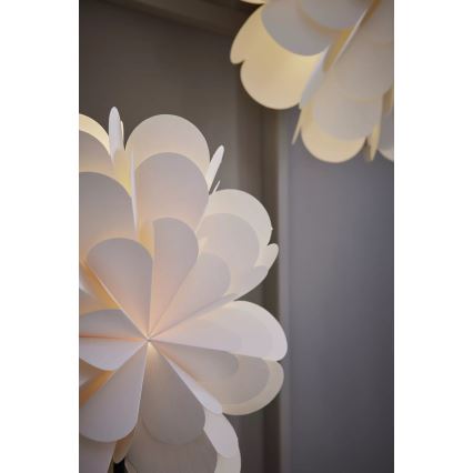 Markslöjd 705944 - Joulukoriste MARAVILLA 1xE14/25W/230V d. 45 cm valkoinen