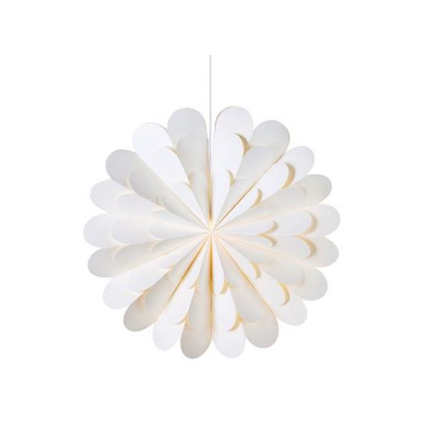 Markslöjd 705945 - Joulukoriste MARAVILLA 1xE14/25W/230V d. 60 cm valkoinen