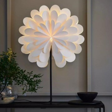 Markslöjd 705946 - Joulukoriste MARAVILLA 1xE14/25W/230V 68 cm valkoinen/musta